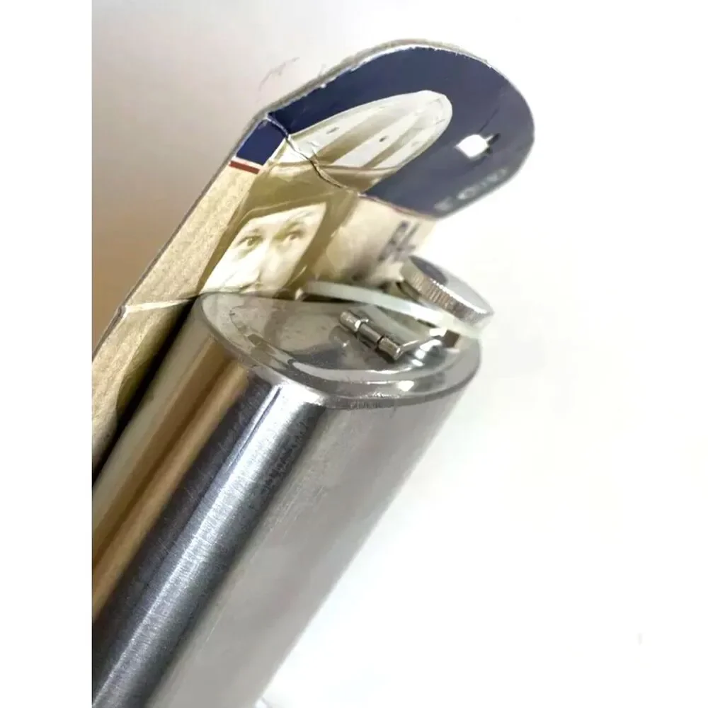 Flask . 64 Oz Brushed Stainless Steel ........... Wembly Tailgate Overtime Flask